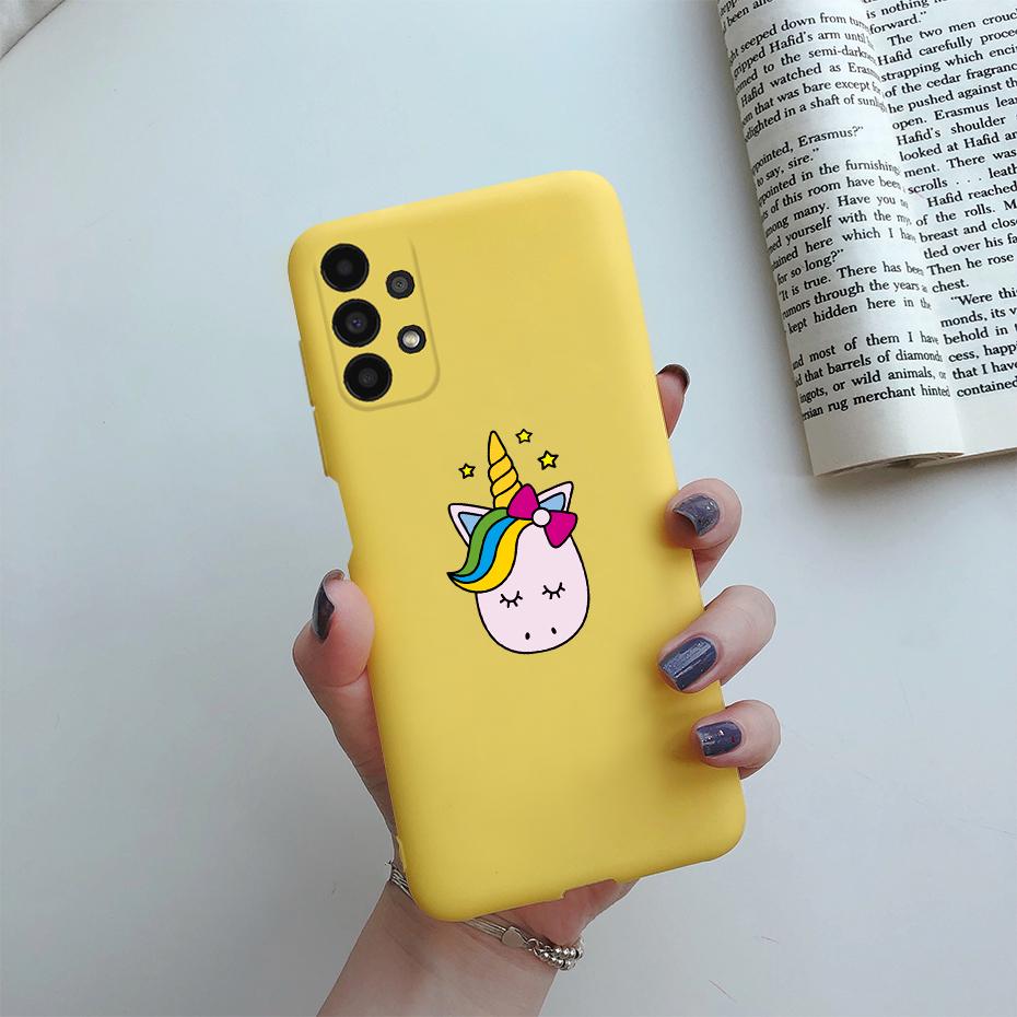 For Samsung A13 4G Case Cute Cartoon Painted Cover Silicone Soft TPU Phone Case For Samsung Galaxy A13 A 13 A 03 A03 Core Fundas