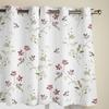 Blumen Blätter Tiere Vögel Fenster Vorhänge für Wohnzimmer Luxus Schlafzimmer Vorhang Küchen Jalousien Drapierungen Vorhänge