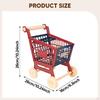 Kids Shopping Cart Trolley Play Set Pretend Early Learning Realistic Creative Simulation