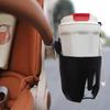 Lightweight Water Cup Holder for Baby Strollers Non Slip Plastic Organsier Stand for Secure Beverage Holding