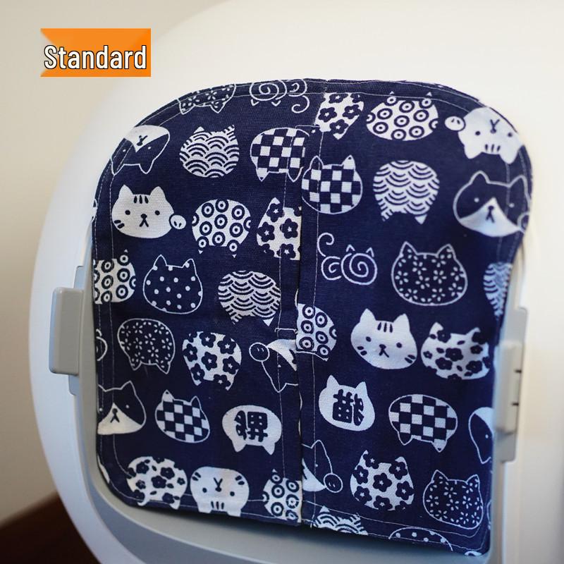 Caixa de Areia Automática Inteligente Homan para Gatos com Sacos de Lixo de Cordão, Limpeza de Fezes, Desodorização, Cortina à Prova de Poeira.