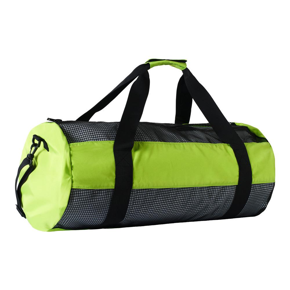 Foldable Diving Gear Duffel: Mesh Equipment Handbag