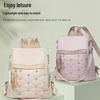 Korean-Inspired High-End Women's Urban Commuter Backpack - Fashionable & Spacious Schoolbag
