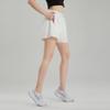 Women's Quick-Dry High Waist Running Shorts - Anti-Exposure, Fake Two-Piece Design with Inner Lining