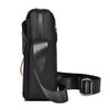 Oxford Men Crossbody Backpack Zipper Pockets Sling Bag Lightweight Messenger Bag  Casual