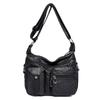 Damen Freizeit Crossbody Tasche Leder Umhängetaschen Damen Mehrzweck Messenger Tasche Sac Courses Große Kapazität Schülertaschen
