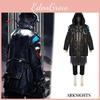 Fantasia Cosplay Anime Estilo Punk Futurista Mangguo Para Doutor No Jogo Arknights