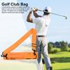 Taška na golfové hole Lehká taška na přenášení pro muže Ženy Děti s polstrovanými ramenními popruhy a bočními kapsami pro cestování Driving Range Nedělní golfová taška