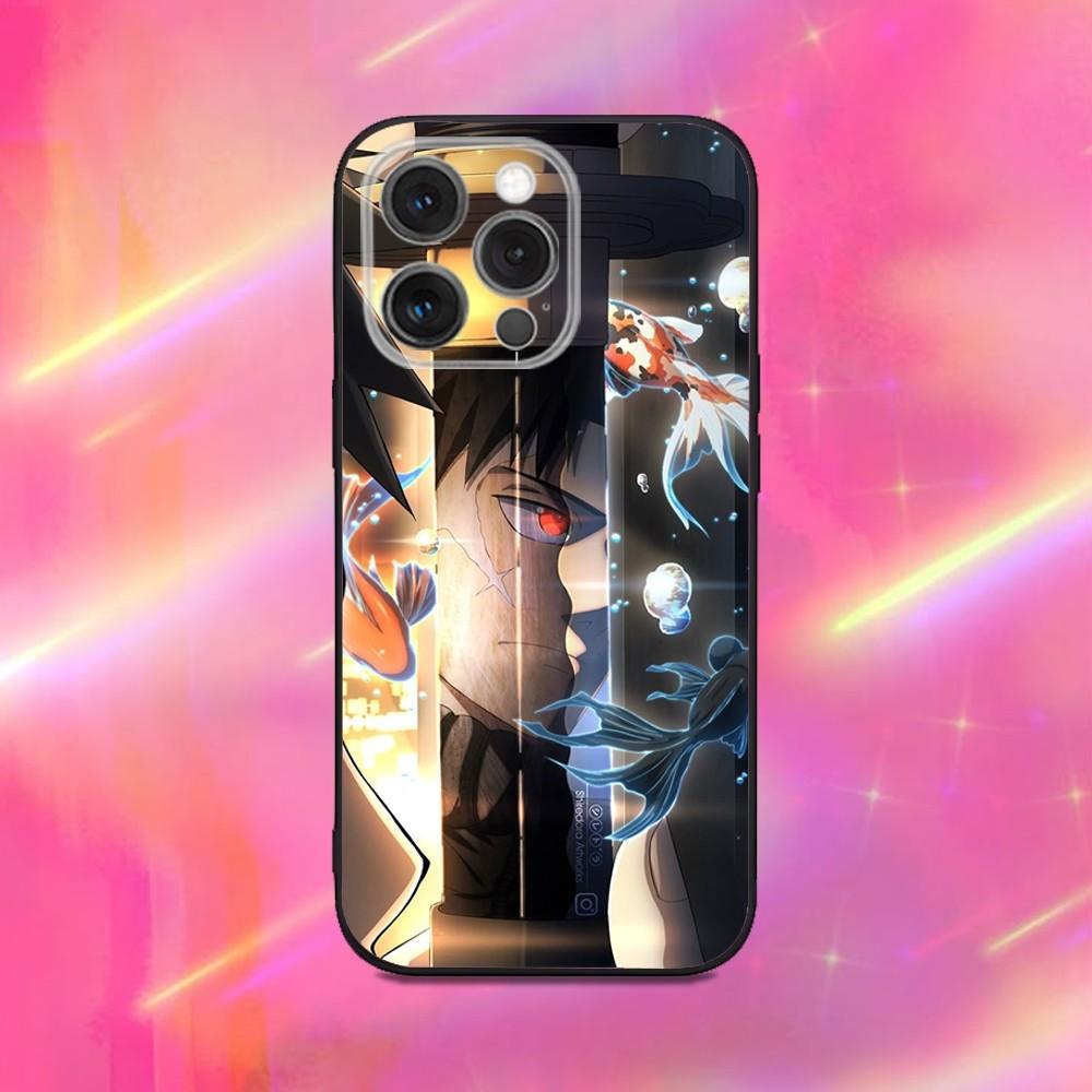

Kagurabachi Anime Phone Case For iPhone 16,15,14,13,12,11,Pro,Max,Plus,X,XS,XR,SE,8,7,Mini,Soft Silicone Black Case iPhone13PRO