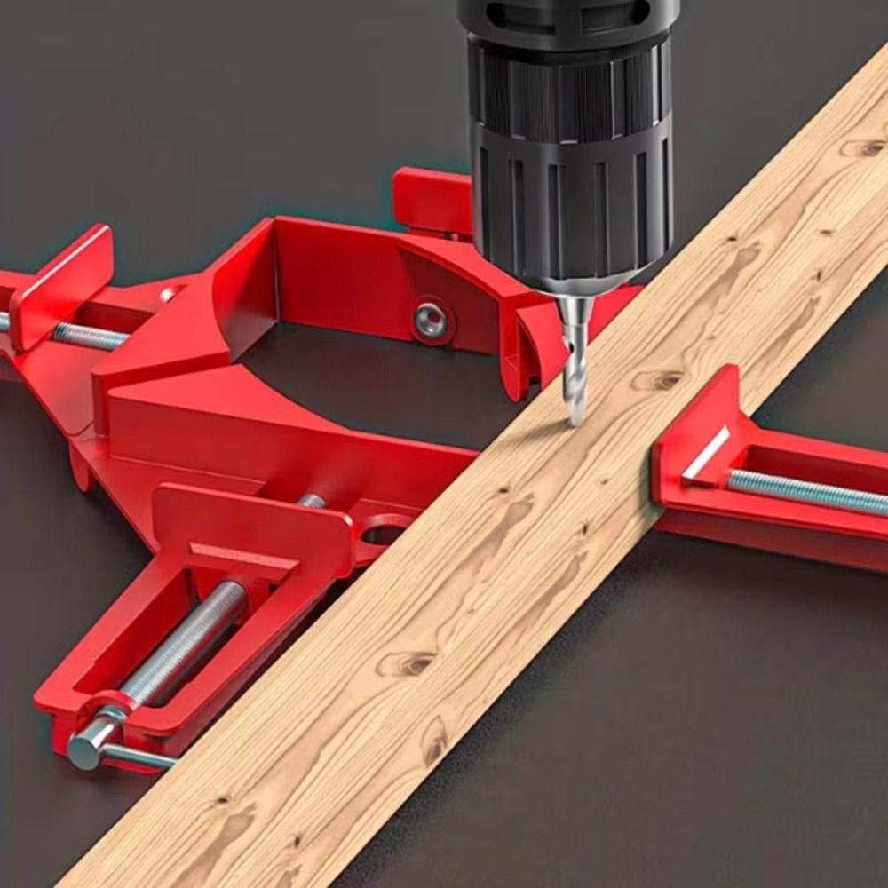 Woodworking Hand Tools 90° Corner Clamp Multifunction Reinforced Fixing Clamp Fish Tank
