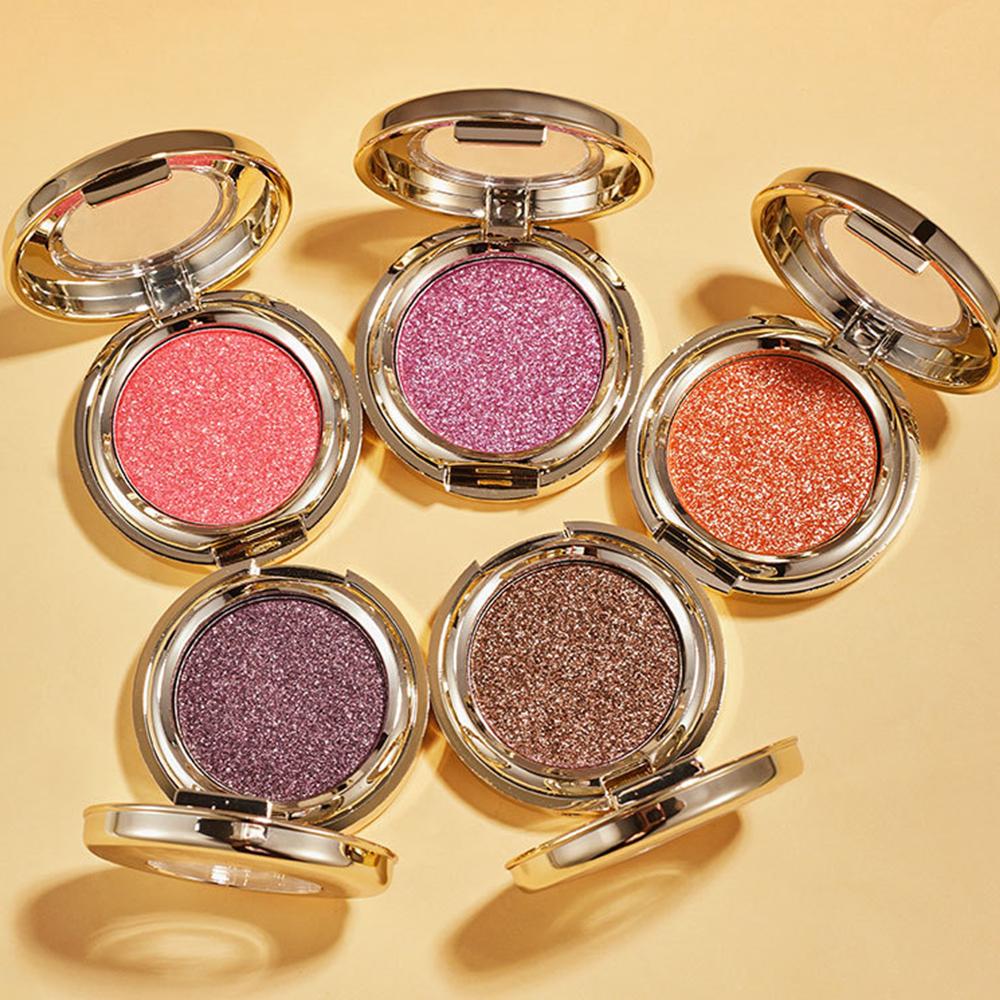 FOMIX Diamond Glitter Eyeshadow High Gloss Sparkling Eye Makeup 5 Colors Monochrome Eye Shadow