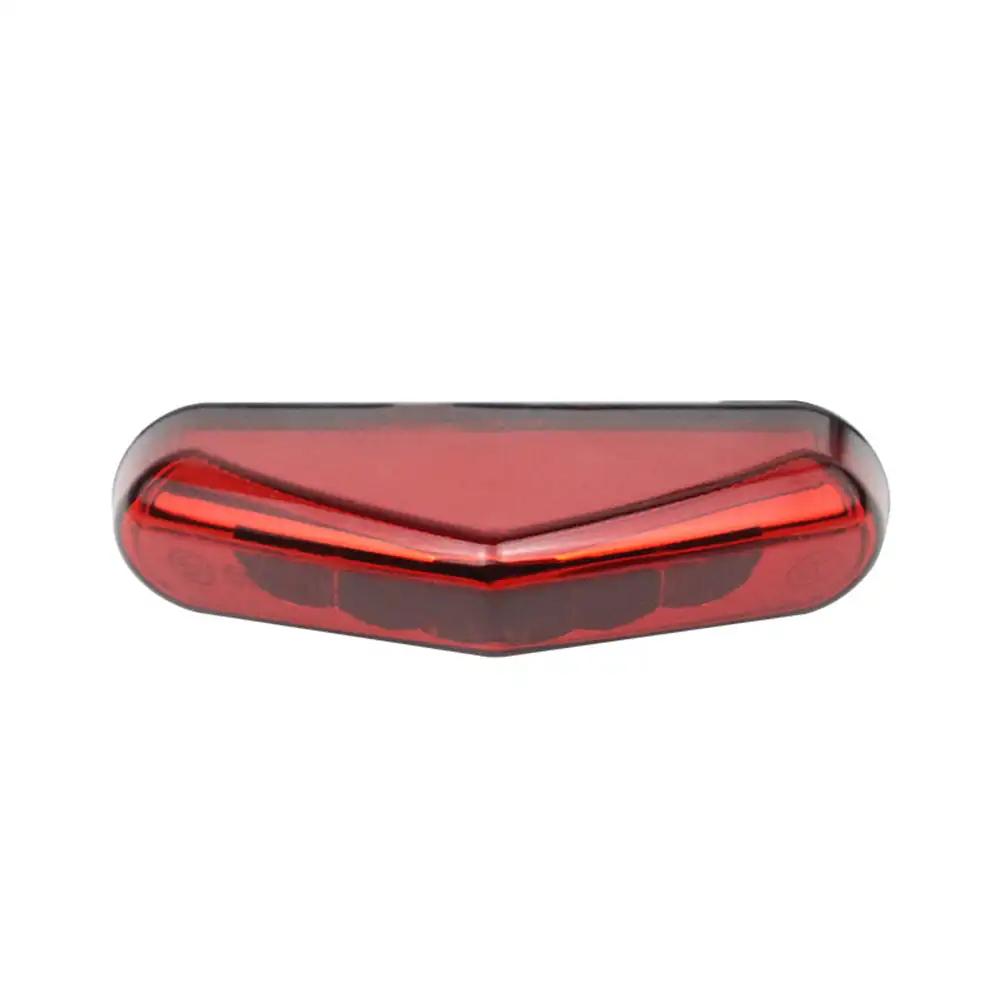 Mini Motocykl LED Światło Tylne Licencyjne 12V Tylna Lampa Stopu Dla Pit Dirt Bike ATV Chopper Skuter Cruiser Tablica Rejestracyjna Światło Tylne