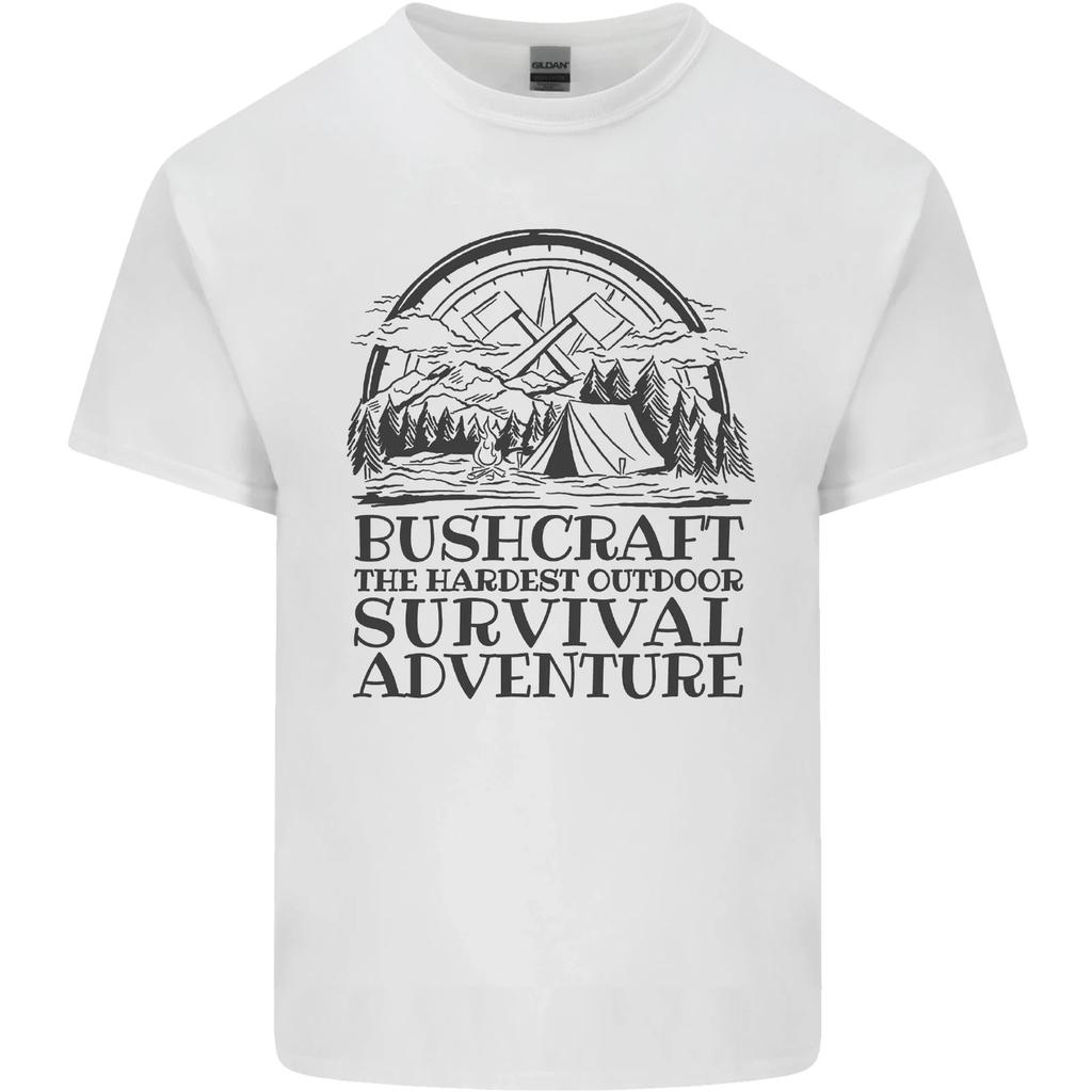 Bushcraft Outdoor Survival Adventure Kids T-Shirt Childrens