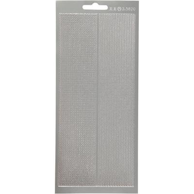 Peel-off Border Stickers - Silver - 1 Pc