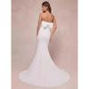 Foreign Trade Order Lu's Wrap-around Bow Sexy Royal Sister Elegant Fashion Light Luxury Light Wedding Dress Trailing Formal Dress Dress