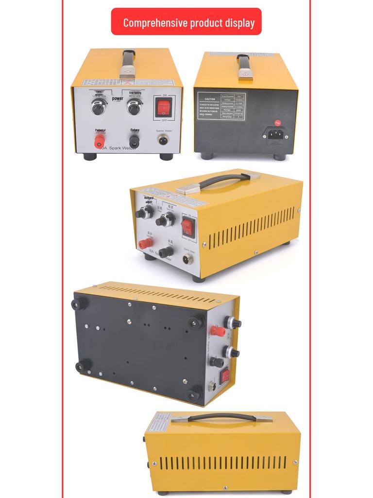 Handheld Jewelry Laser Spot Welder - Pulse & Resistance Welding Machine