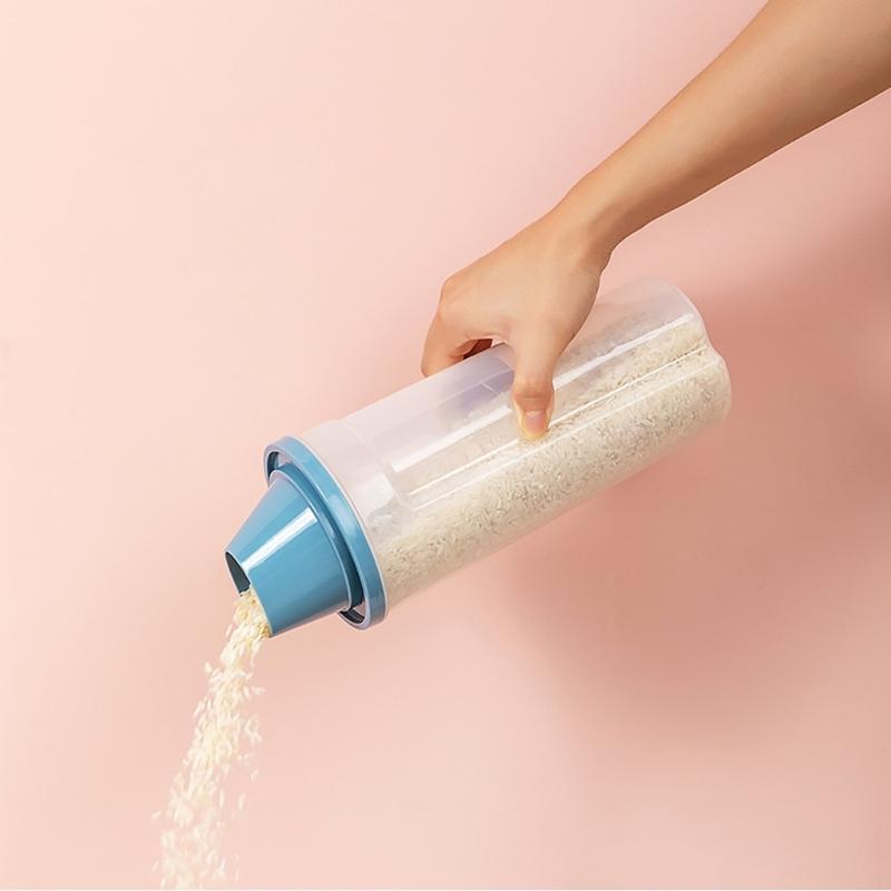 Plastic Sealed Jar Large Food Preservation Box Rice Bucket Food Storage Tank Sealing Canister Grains Snacks Storage Jar