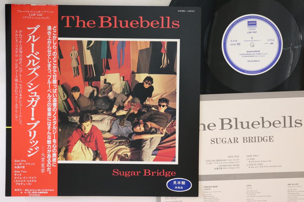 LP Record BLUEBELLS - Sugar Bridge L15P1157PROMO LONDON 1983 Japan Obi Rock Used