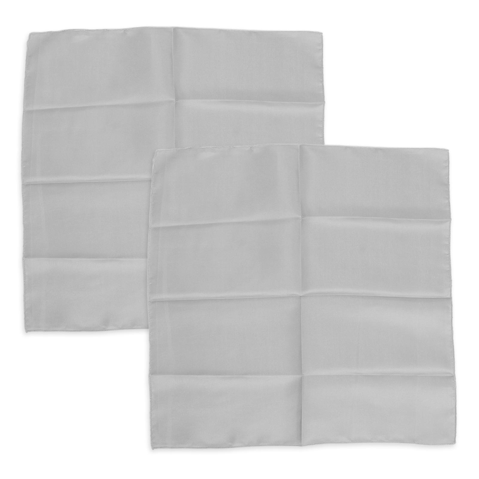 

24 шт. квадратные атласные салфетки 17x17 дюймов мягкие глянцевые нежные салфетки для стола для свадебных вечеринок серебряный