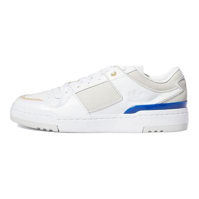 Forum Luxe Low Weiß Grau Unisex Sneaker Wolkenweiß Grau-Eins Collegiate-Royal GX0516