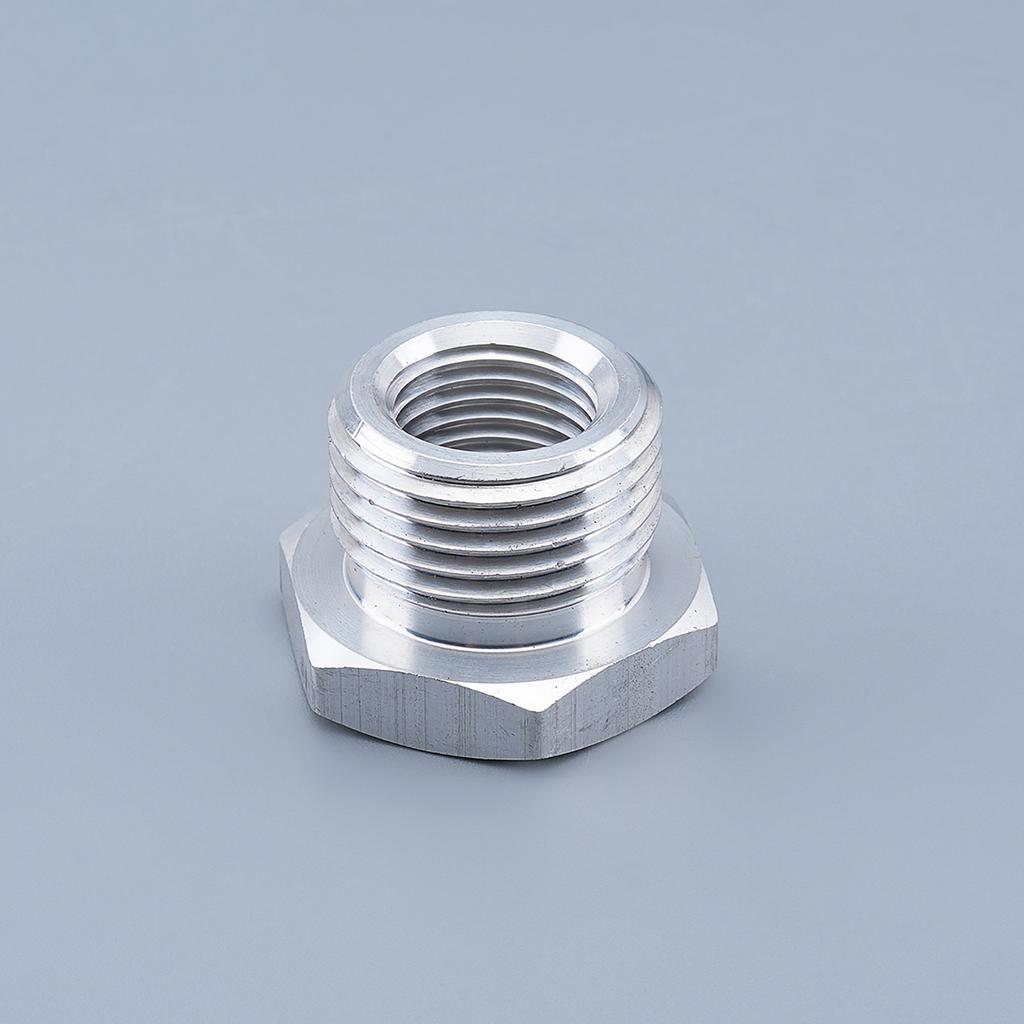 18mm * 12mm Adapterstück für Motorrad-Auspuffrohr Sauerstoffsensor-Schraube mit Motoröl-Drucksensor Sensoren Sauerstoff 5