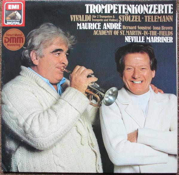 LP Record MAURICE ANDR SIR NEVILLE MARRINER Trompetenkonzerte 1C0671435301 His Masters Vo Germany Classical Used