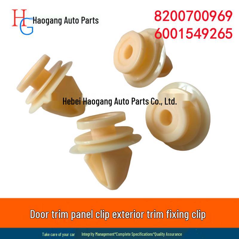 Compatible Door Panel Exterior Trim Clip for Peugeot, Citroen, Renault, and Dacia Hao Gang