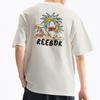 Reebok American Style Comfortable Versatile Casual Loose Fit Round Neck Printed Short Sleeve T-Shirt Unisex Tops White 24SRM431UGW1