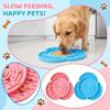 Pet Slow Feeder Mat for Dogs with Suction Cup Base Non-Slip Feeding Pad for Slowing Down Eating and Promoting Healthy Digestion