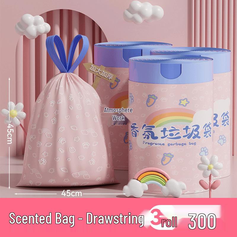 Fangmansi Scented Drawstring Thick Trash Bags