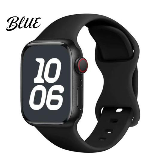 Universal Style Watch Band Silicone Waterproof Sweat-Proof Replacement Soft Solid