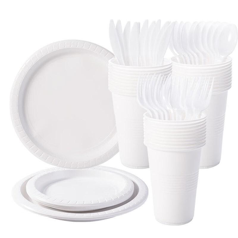 OIMG Disposable Party Tableware Set