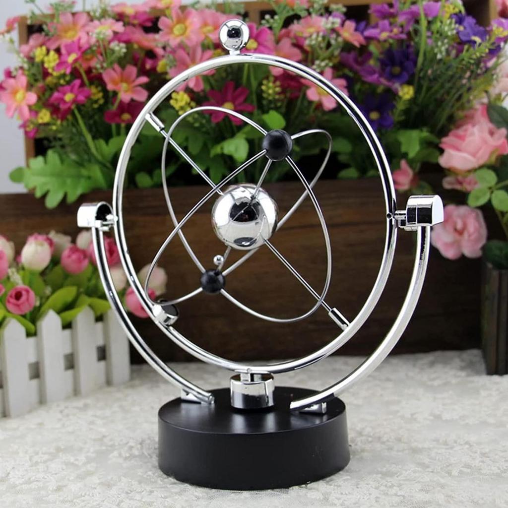 Creative Rotating Ferris Wheel Perpetual Motion Apparatus Simple Newton Pendulum Ball Physical Magnetic Balance Wobbler Gifts