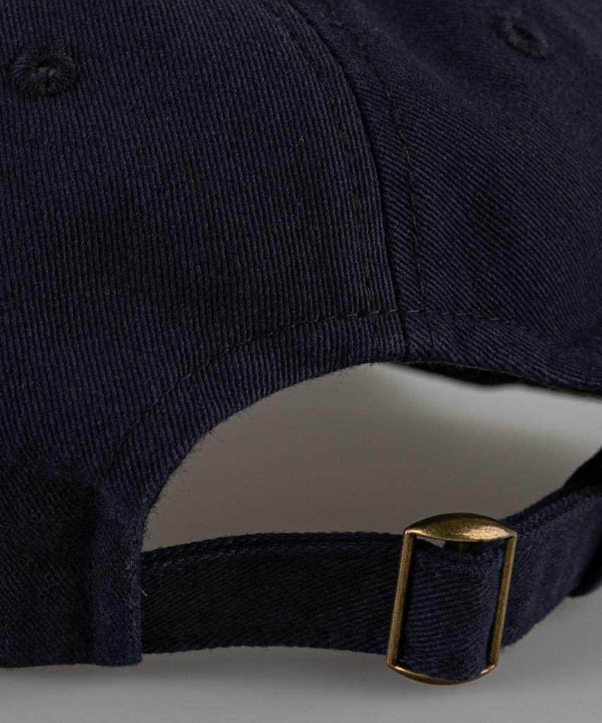 Chaebteo Standard 5-Panel Two-Tone Washing Ball Cap-Navy