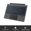 Tablet Keyboard & Protective Case for Microsoft Surface Pro Black Wireless Bluetooth-compatible Keyboard with Colorful Backlight Plastic Tablet