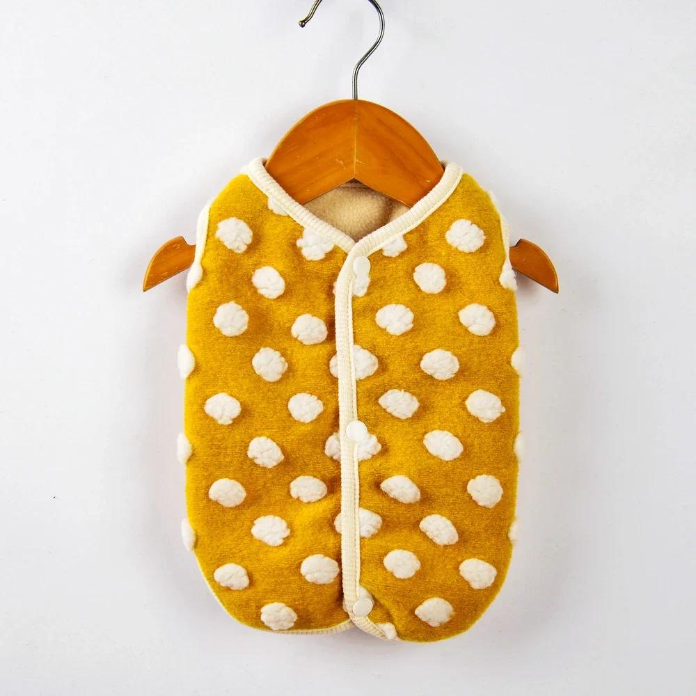 Winter Pet Clothes Coat for Small Dogs Warm Thicken Dog Cat Sweater Cardigan with Pull Chihuahua Puppy Shihtzu mascotas Clothing