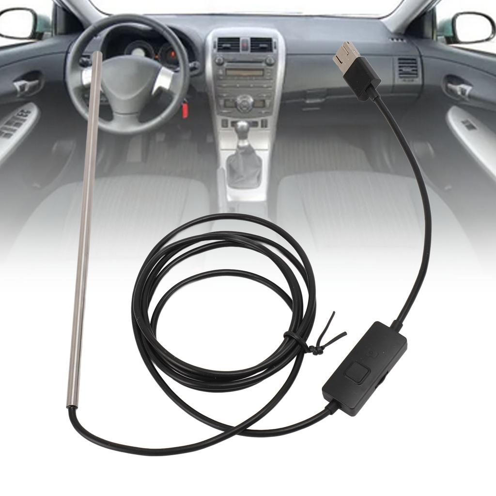 Industrial Borescope IP67 Waterproof 720P 3 In 1 USB Type C   USB Endoscope with 6 LEDs for Phone Tablet 4.9ft