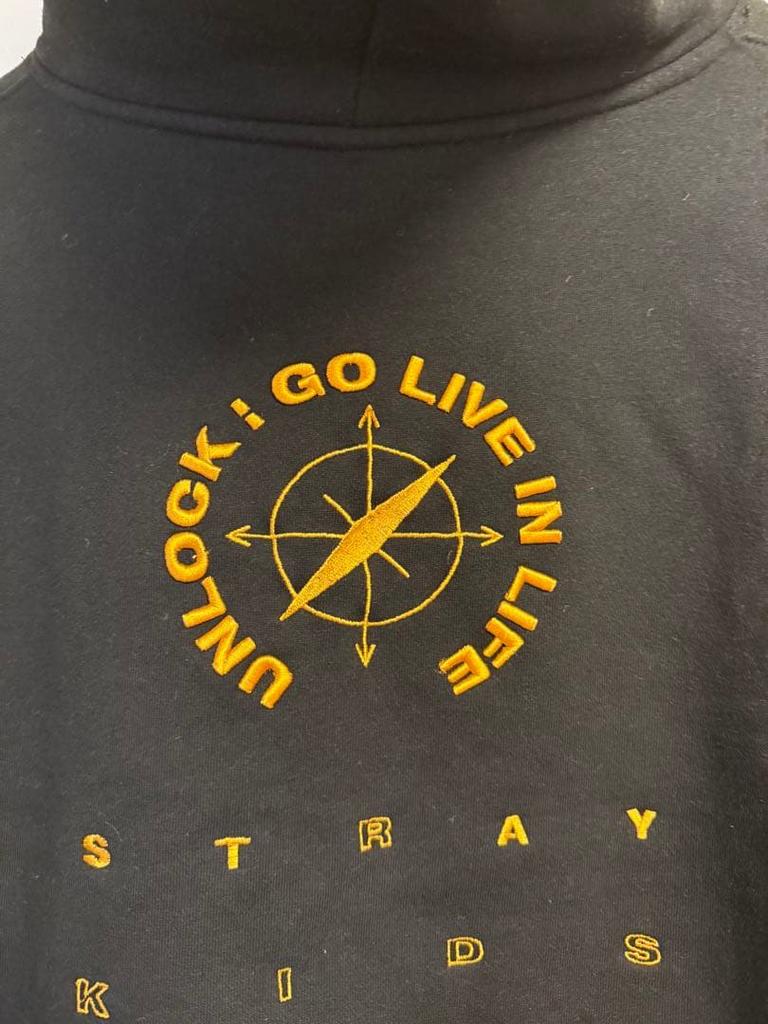 [USED] Stray Kids UNLOCK: GO LIVE IN LIFE Hoodie