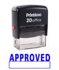 Printtoo Self Inking Rubber Stamp ENTERED Office Stationary Custom
