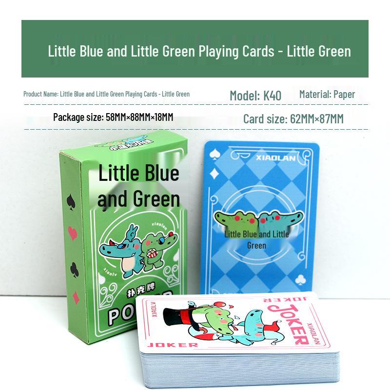 Mini Cute Duck Pocket Poker Cards for Kids - Werewolf Table Game