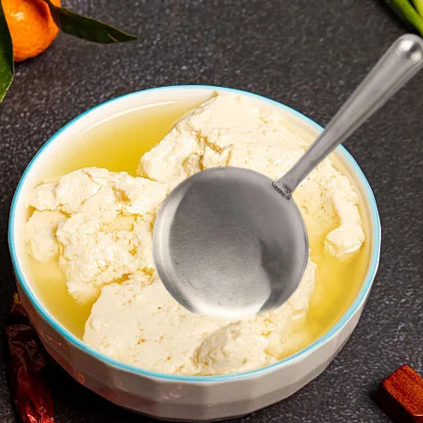 

Сервировочная ложка для тофу из нержавеющей стали, удобная термостойкая многофункциональная кухонная утварь, совок для кухни Style B