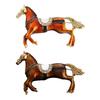 1/2Pcs Vintage Running Horse Brooch Sweater Cardigan Coat Business Suit Animal Lapel Pin Men Women Fashion Jewelry Clothing Accessories