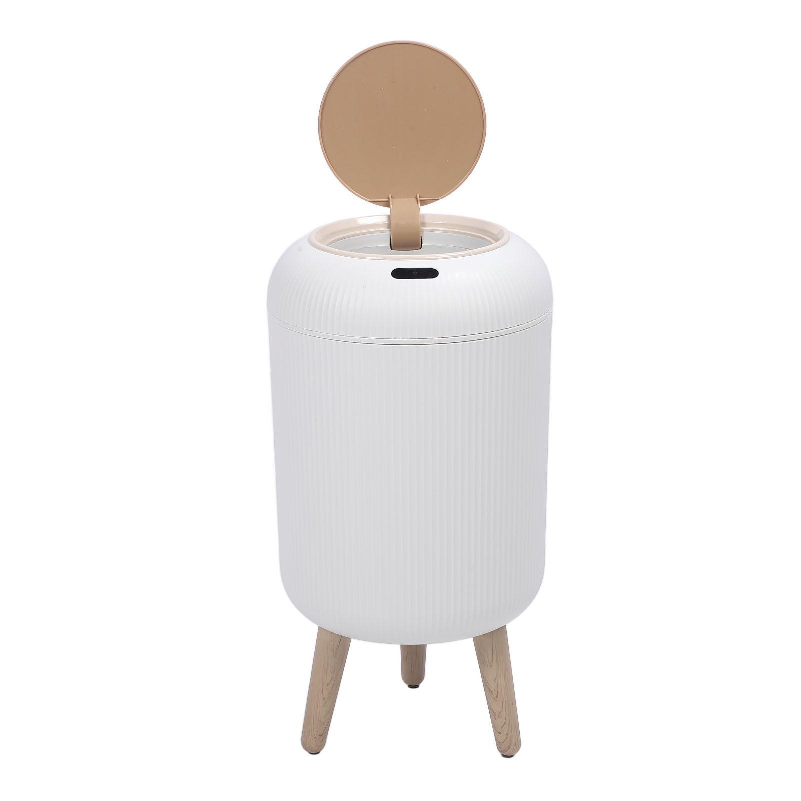 Smart Sensor Wastebasket Water Proof Plastic Touchless Trash Can Automatic Garbage Bin for Bathrooms Kitchens RVs