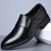 Men's Business Leather Shoes 2025 Spring New Men's Formal Leather Shoes Office Commuter Wedding Height-increasing Shoes
