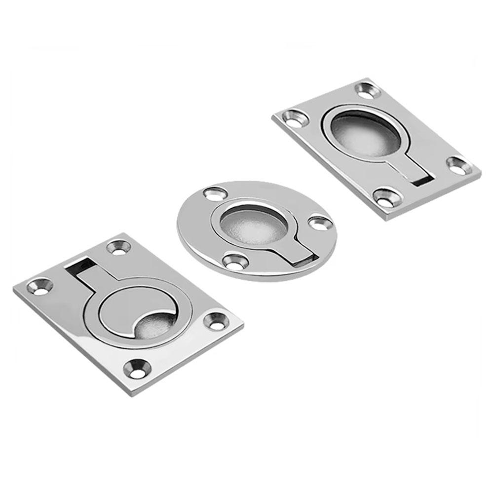 Boat Lifting Ring Pull Flush Mount Handle Stainless Steel Hatch Latch
