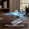 1/100 Scale Su-35 Fighter Model Gift-Ready for Collector Cabinet