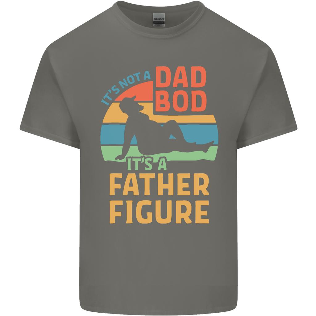 Fathers Day Dad Bod Its a Father Figure Unisexs Light Cotton TShirt