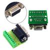 Haltbarkeit 9-Pin 9-Loch DB9 Stecker/Buchse Adapter Einfache Installation Schraubklemme Hohe Umwandlungsleistung