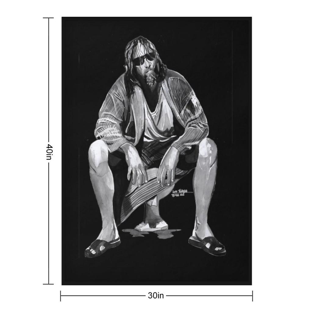 Obviously you're not a Golfer - Ink Throw Blanket Flannel Hairy Tourist Thermal Blankets