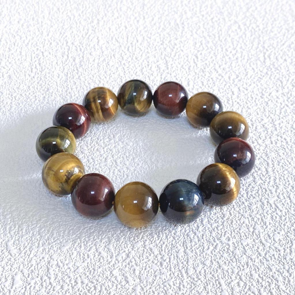 Gele Tijgeroog Steen Armband voor Mannen en Vrouwen – Modieuze Kristallen Cadeau Armband
